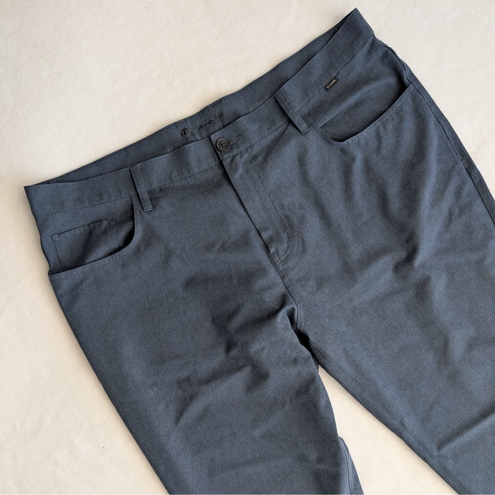 Travis Mathew Open To Close Men's Golf Pants 40 Blue Performance Flex‎ Stretch